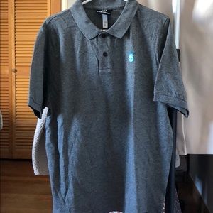 Kidrobot grey polo, men’s large